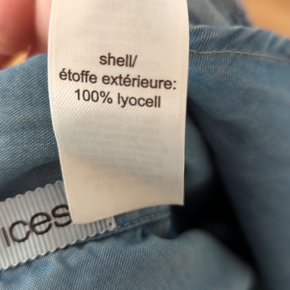 Maurices denim shirt button down dress Lyocell NWT - Picture 5 of 6